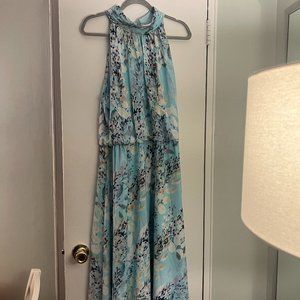 Watercolor Floral Print Dress!